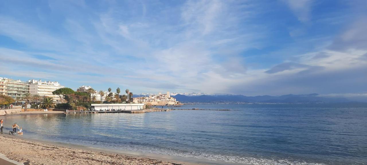 Romantic Sea View Studio, Steps Away From The Beach Антиб Екстериор снимка
